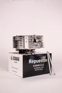 CULATA COMPLETA CON VALVULAS PARA MOTOTAXI 150CC